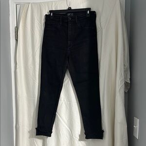 Abercrombie & Fitch Black Ultra High Rise Jeans